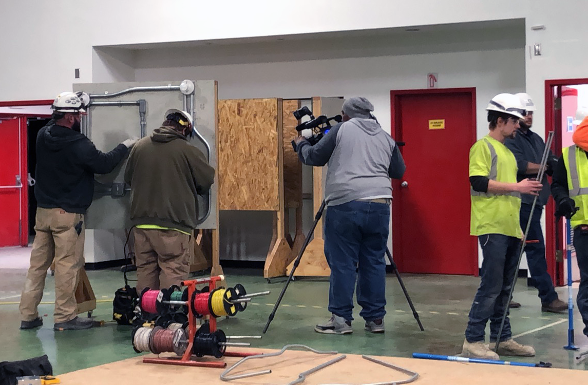 News | filming students | Associated Builders & Contractors