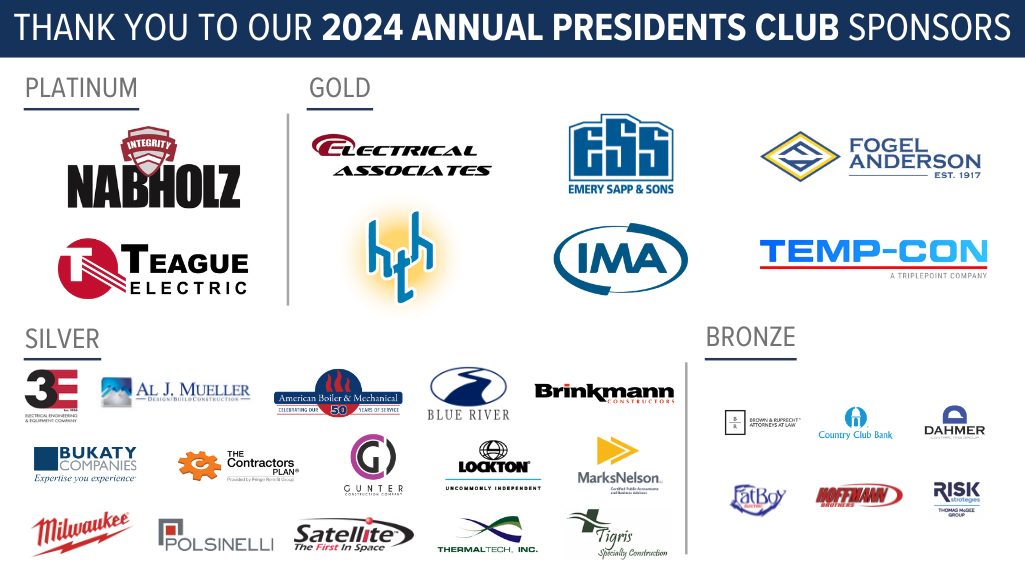 Sponsorship Opportunities | 2024 Presidents Club Email Signature | Associated Builders & Contractors